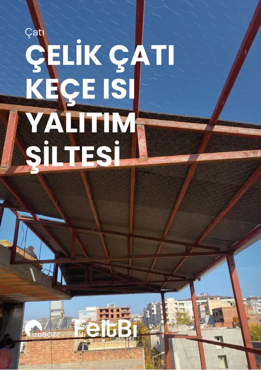 Çelik Çatı Keçe Isı Yalıtım Şiltesi — katalog kapağı