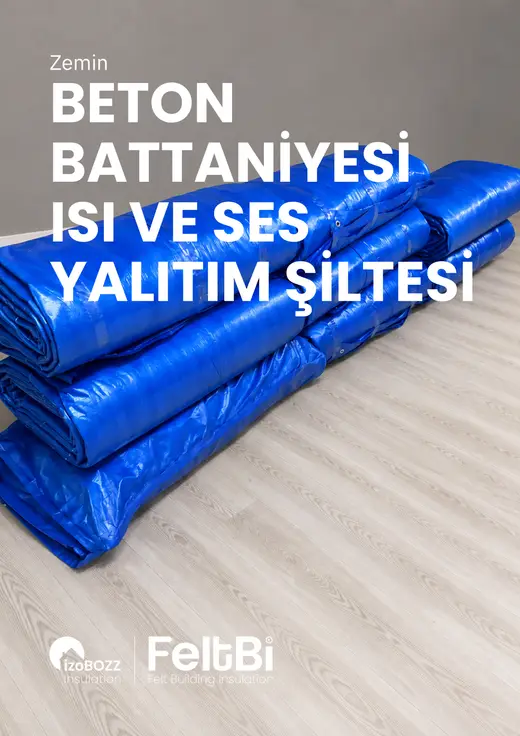 Beton Battaniyesi Isı ve Ses Yalıtım Şiltesi — bölüm kapağı