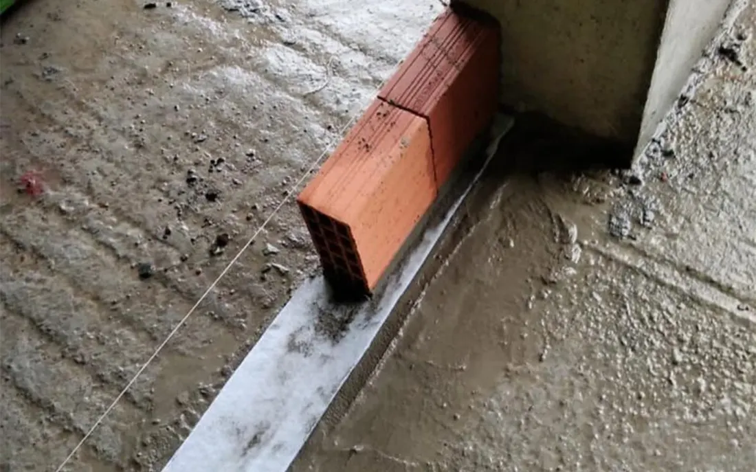 Duvar Altı Yalıtım Bandı ve Titreşim Bandı — uygulama ve kesit görseli 3