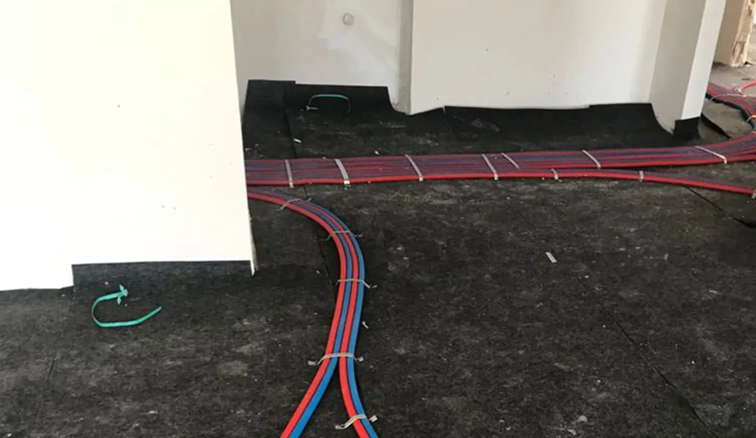 Renova Park şap altı yalıtım uygulaması
