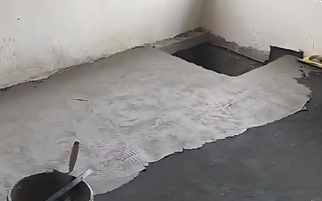 Fayans Altı Ses Yalıtımı — uygulama ve kesit görseli 3