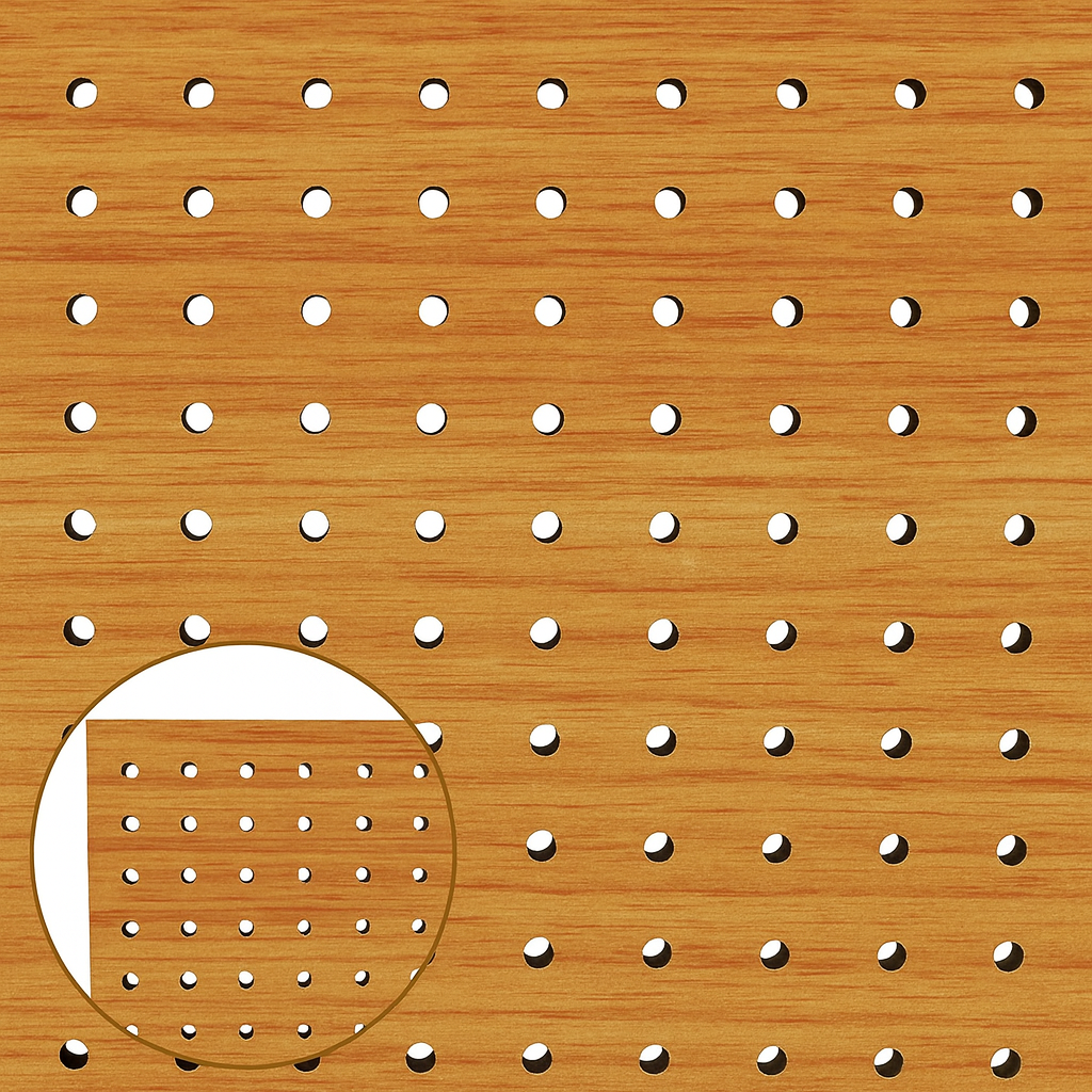 akustik ahşap panel